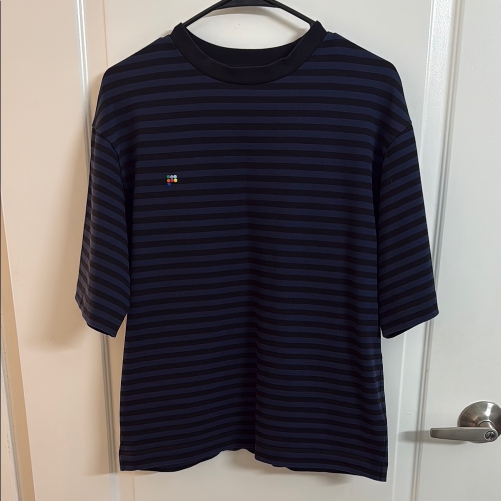 Pangaia Recycled Cotton Stripe Boxy T-shirt